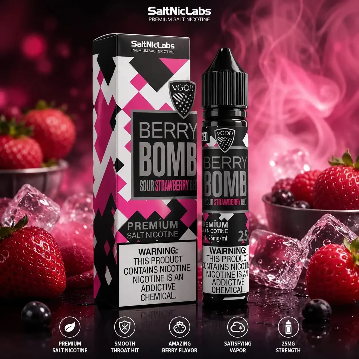 VGOD Salt Nicotine 25MG | 30ml Premium E-Liquid