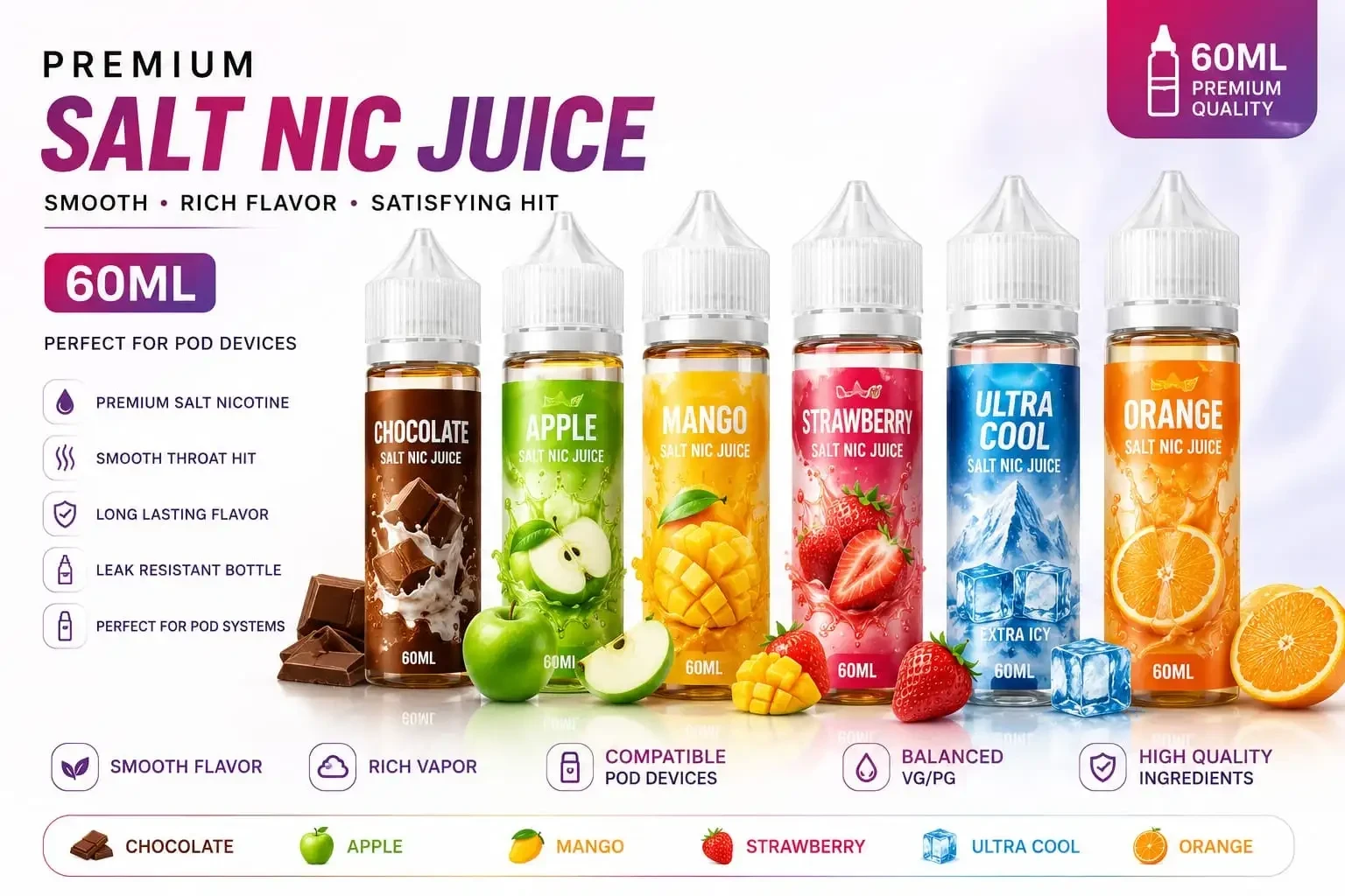 60ml Juice for Lite 40 & others (WS1005)